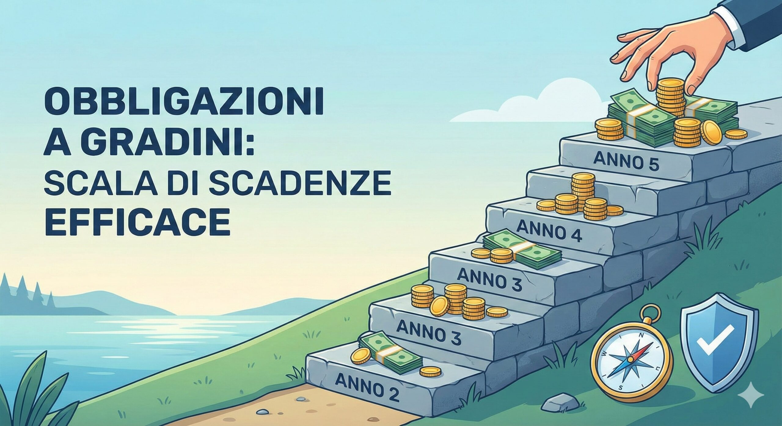 Obbligazioni a gradini: come costruire una scala di scadenze efficace