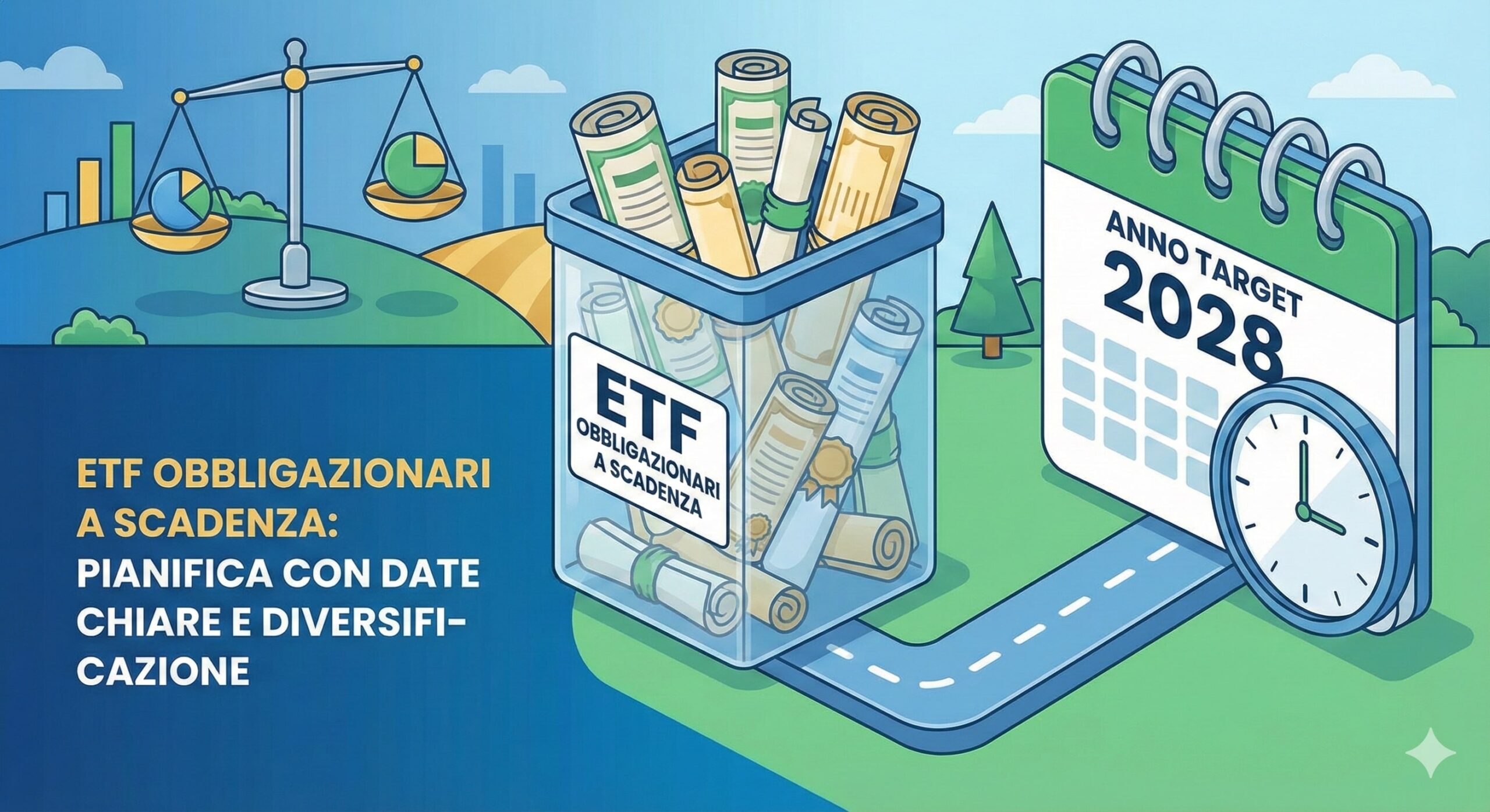 ETF obbligazionari a scadenza: come funzionano e quando usarli