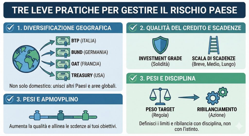 Solo BTP in portafoglio? Il Rischio Paese: cos’è, perché conta e come gestirlo